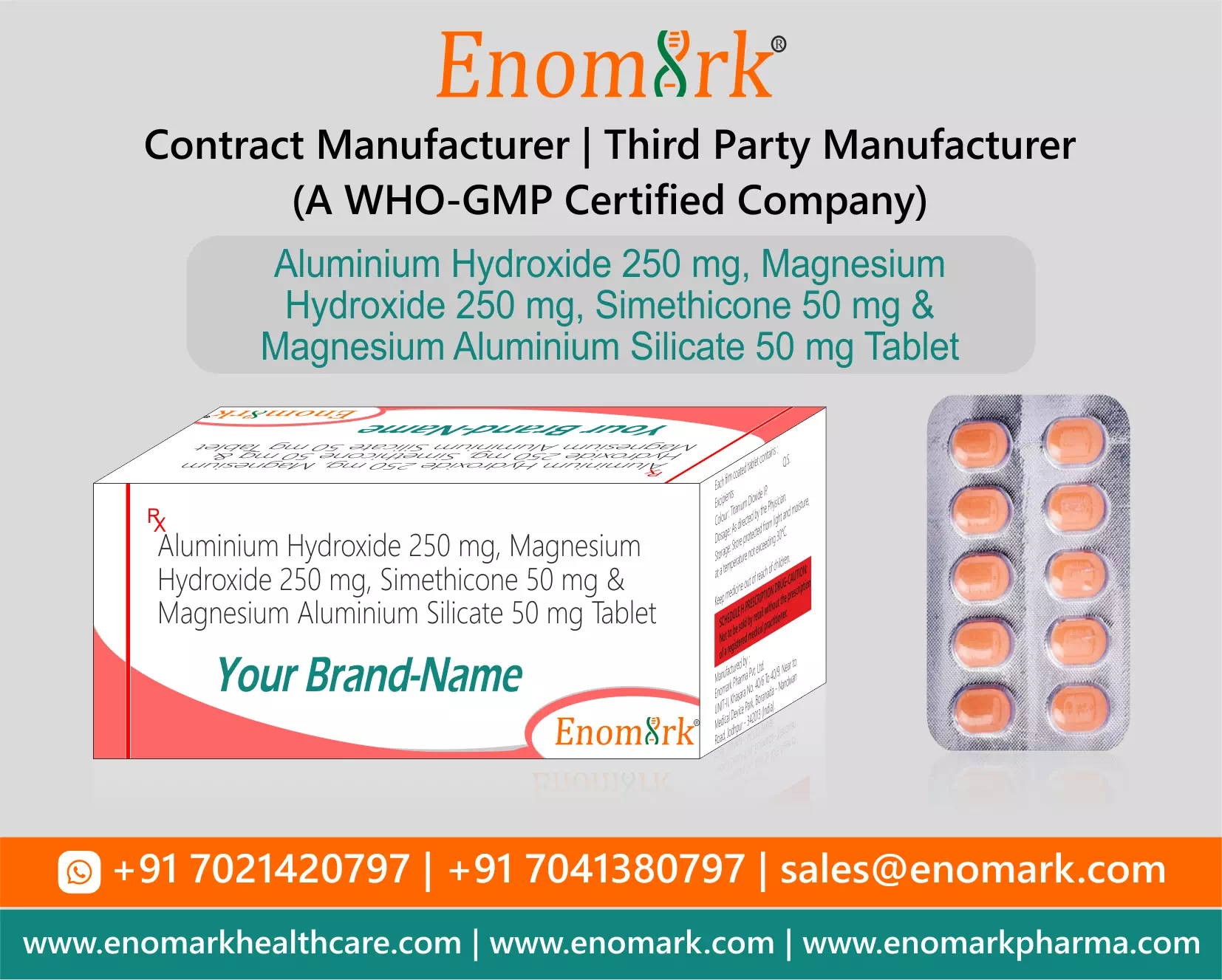 Aluminium Hydroxide, Magnesium Hydroxide, Simethicone And Magnesium